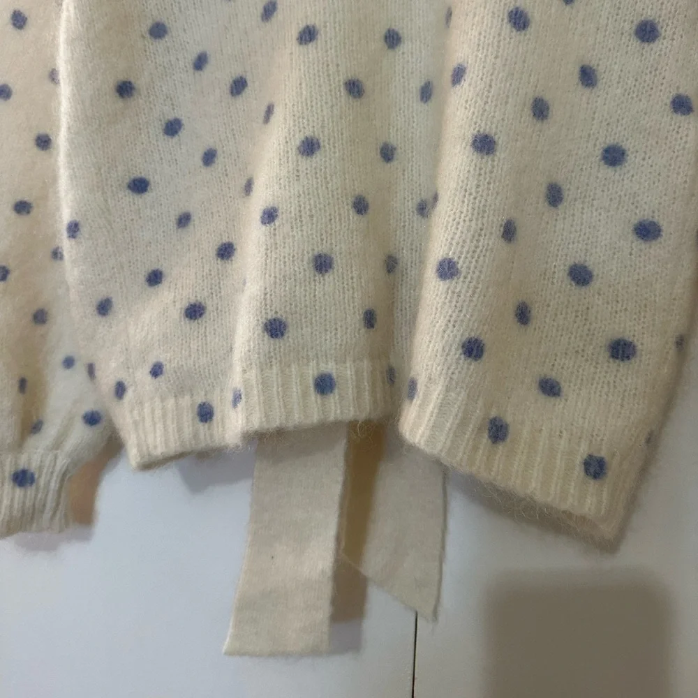 Sezane Paris Alban Jumper Wool Blend Sweater XS - Picture 5 of 8